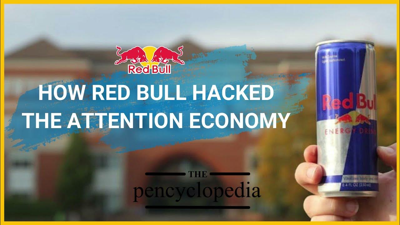 Red Bull using garbage cans for marketing Attention Economy The Pencyclopedia YouTube