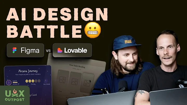 AI Design Duel: Same App, Figma Make vs Lovable. Shocking Results | Testing new AI Design Workflows