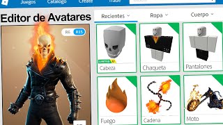 Creamos el PERFIL de GHOST RIDER en ROBLOX !! | Rovi23 Roblox