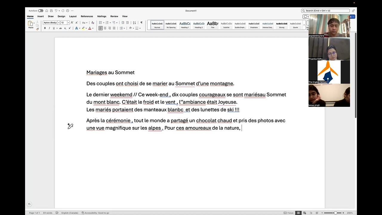 Crack TEF:TCF Writing section PART2 for PR
