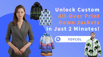 Unlock Custom All-Over Print Down Jackets in Just 2 Minutes!