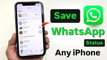 How to save WhatsApp Status in iPhone (2025)