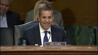 WATCH: Sen. Luján questions Rollins in confirmation hearing | Trump confirmation hearings