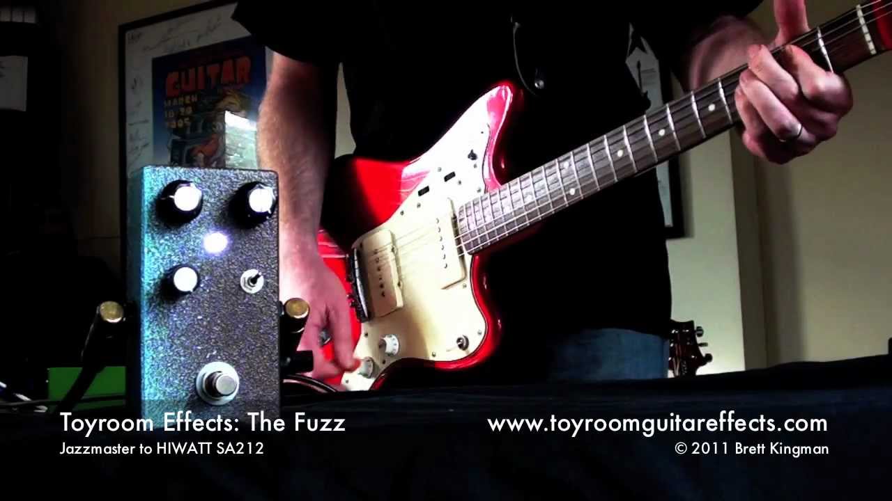 Toyroom FX: Tickled Onions Fuzz (Jazzmaster to HIWATT) - YouTube