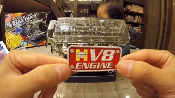 Build Haynes V8 Engine with my 5yr old daughter
