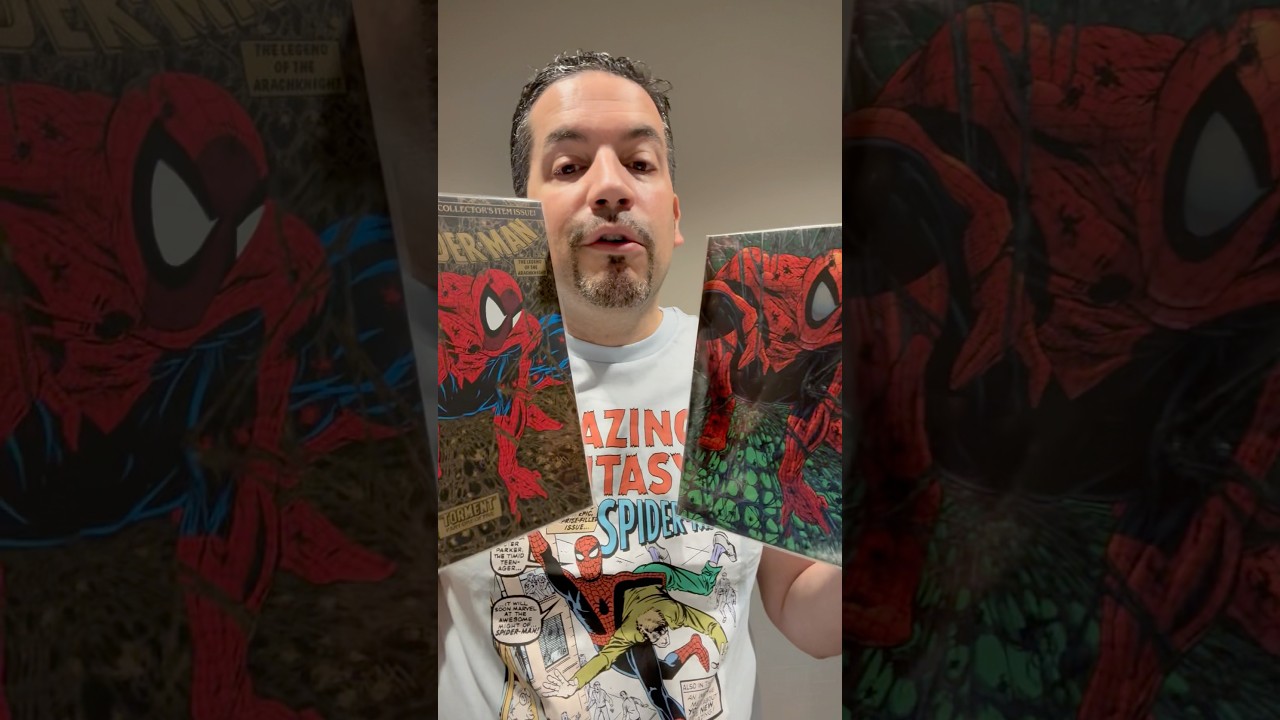 INSANE Spider-Man #1 Mexican Foil Variants from Fan Expo Dallas! 🇲🇽🕷️ (Gold Foil + Virgin Cover)”