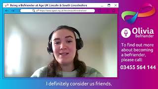 Befriender Case Study: Olivia