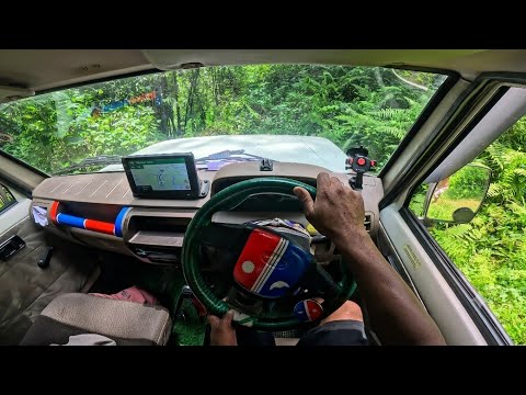 Jungle Road Skidding Adventure | 4K Cabin POV | Mahindra Bolero Pickup ASMR 