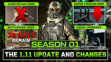 The NEW 1.11 UPDATE Changed ALOT in Modern Warfare 2! (Season 1 Multiplayer & Warzone 2 Patch Notes)