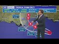 Sunday Night Tropical Update: Tropical Storm Sally's path shifts east