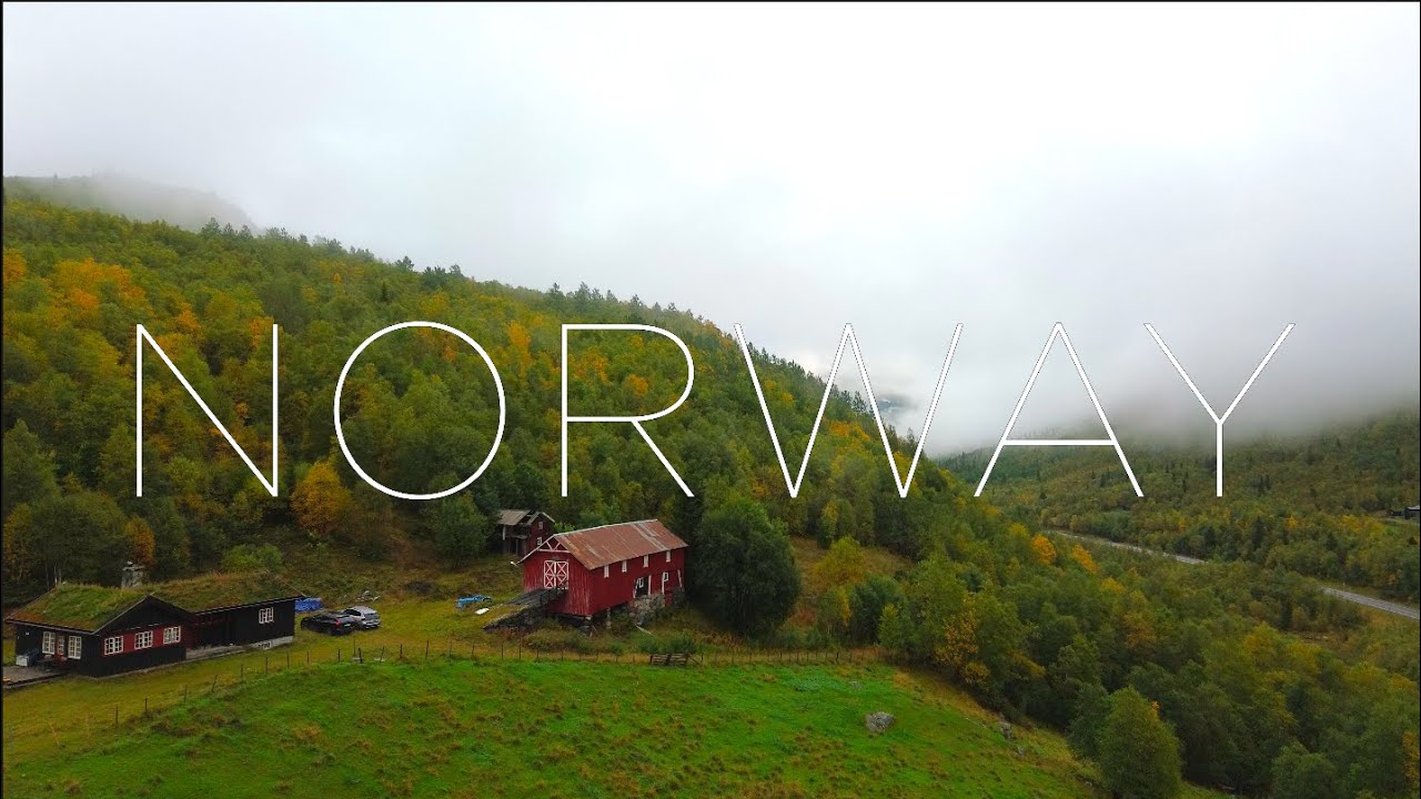 Norway from Above 🇳🇴 | Calm Mood • Relaxing Drone Nature