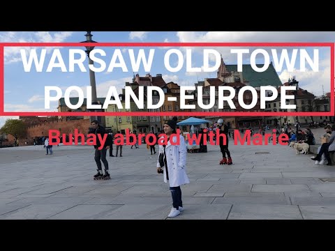 WARSAW OLD TOWN (POLAND-EU) || Buhay abroad with Marie