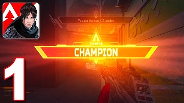 Apex Legends Mobile Gameplay Walkthrough #1 - First Game And Victory! (iOS, Android)