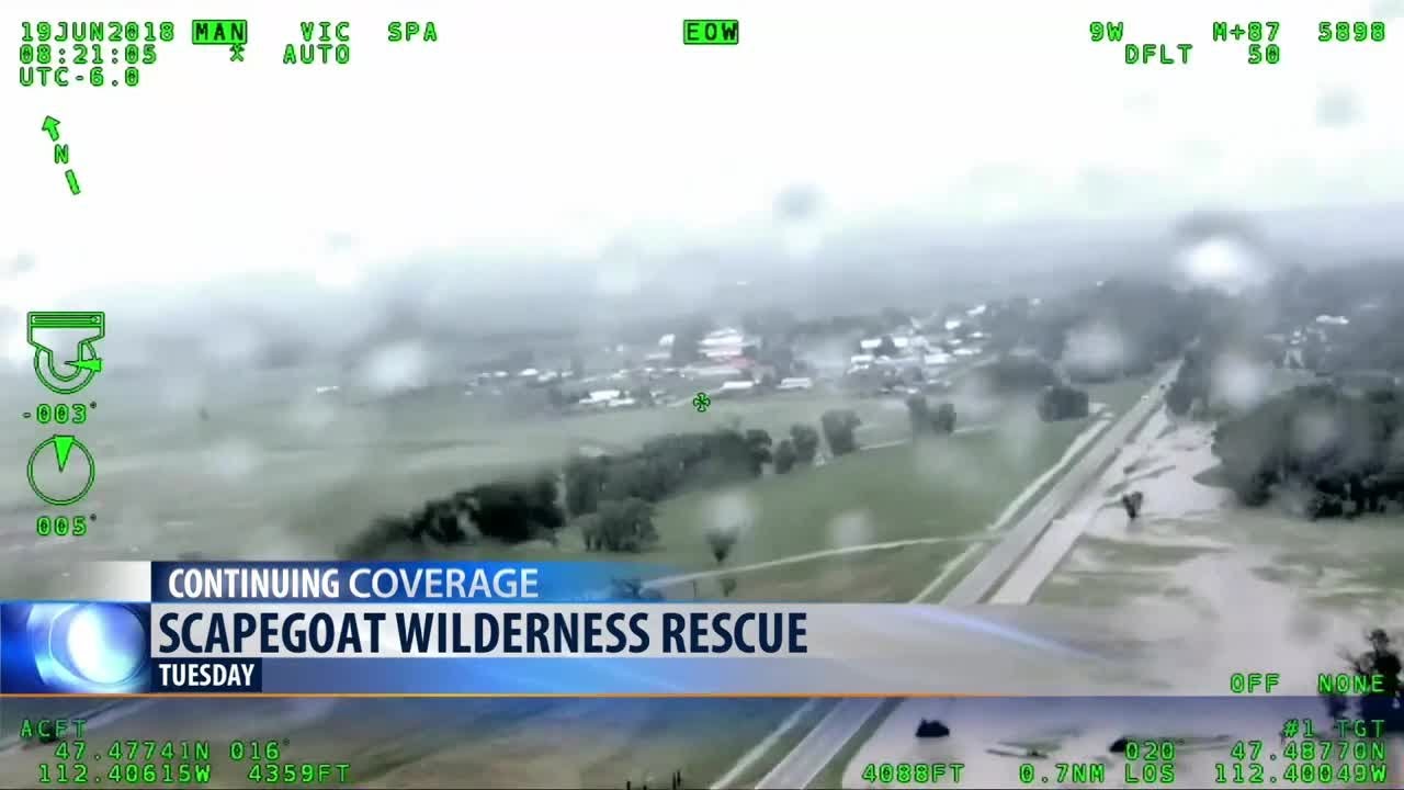 13 stranded in Scapegoat Wilderness safely rescued