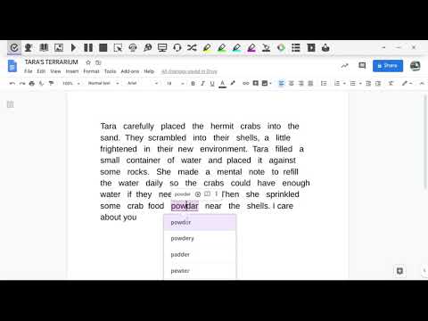 READ & WRITE SPELL CHECK AND DICTIONARIES