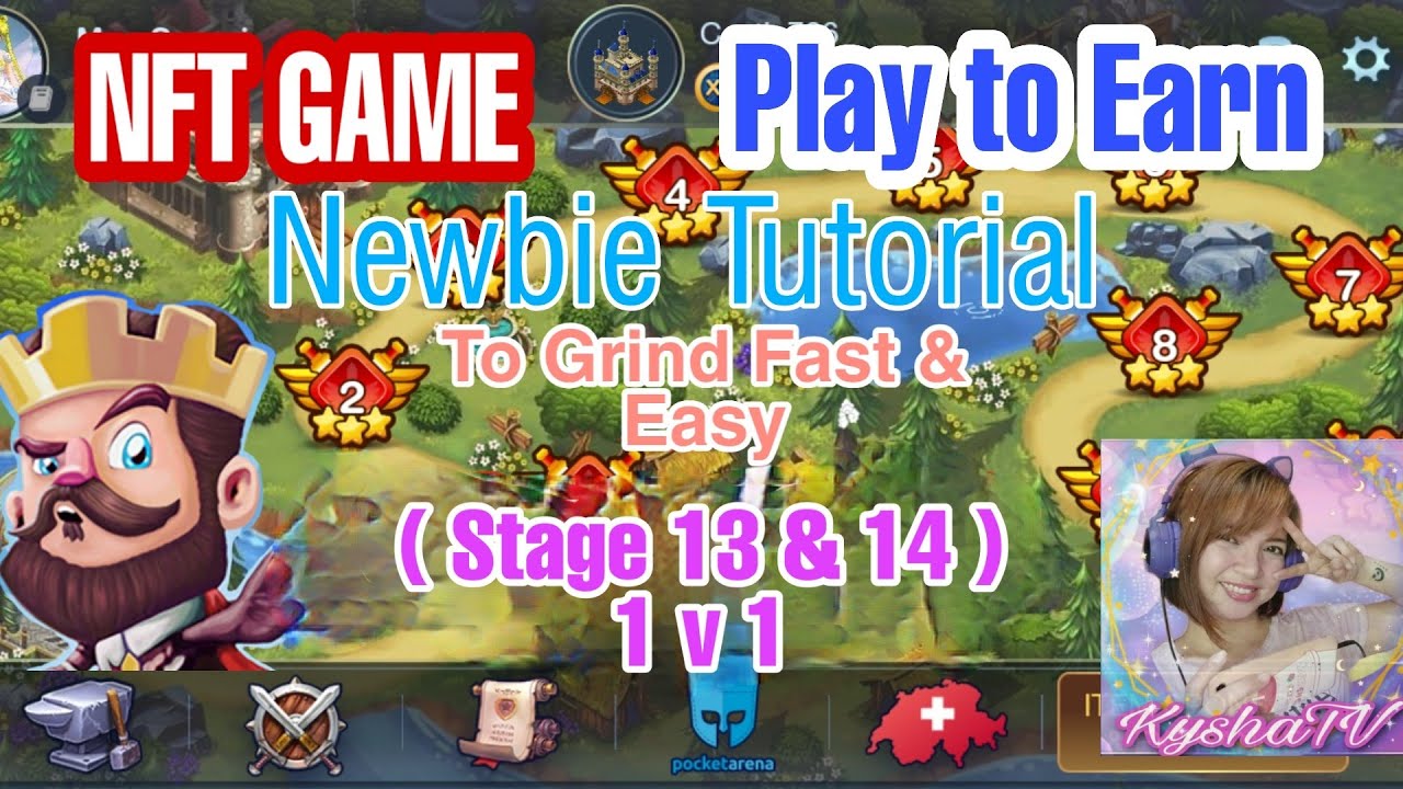 Castle Defense Pocket Arena | Newbie Tutorial Strategy Zero Level Castle 