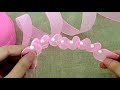 Amazing Ribbon Flower Work - Hand Embroidery Flowers Design - Sewing Hack - DIY Easy Flower Making
