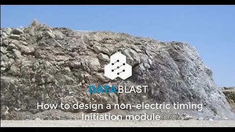Datablast Tutorial: Initiation Module : How to design a non-electric timing