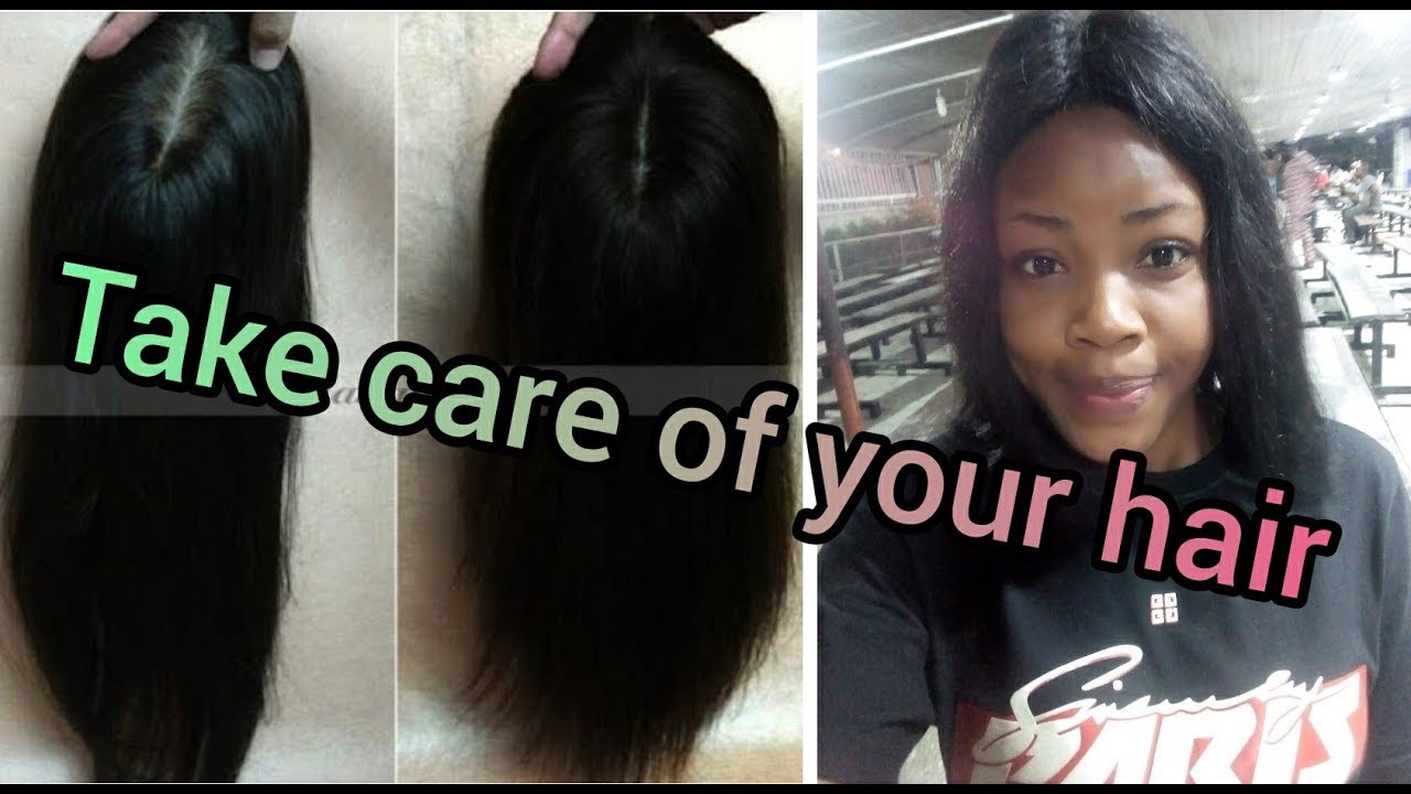 Diy How To Wash Human Hair Wig At Home YouTube