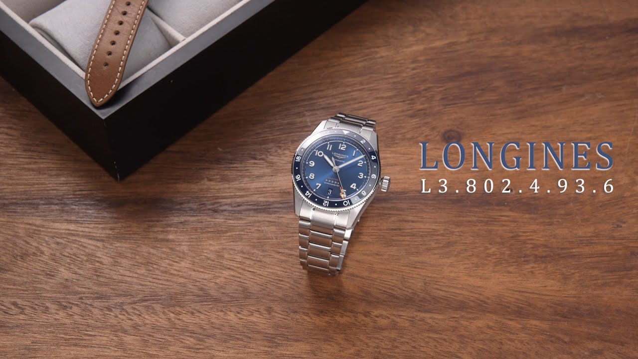 Review đồng hồ Longines L3.802.4.93.6 mặt số 4 kim cho phép theo dõi 2 múi giờ tại cùng 1 vị trí