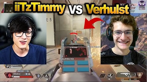 TSM Verhulst vs iiTzTimmy in *NEW* Olympus Ranked MAP!! TIMMY IS STILL IN GOD MODE! ( apex legends )