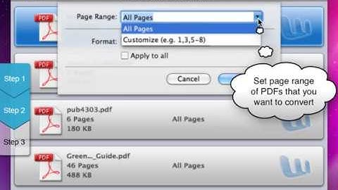 How to Convert PDF to JPG/PNG/GIF/BMP/TIFF on Mac? [PDF to Image Converter]