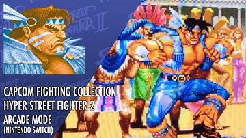 CAPCOM FIGHTING COLLECTION (HYPER STREET FIGHTER 2) ARCADE MODE: OLD SUPER T. HAWK