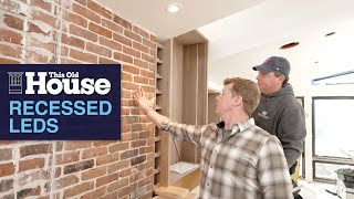 Recessed Lighting For A Slanted Ceiling This Old House