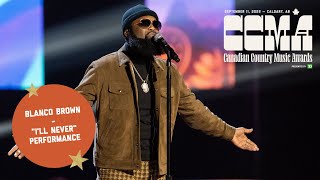 2022 CCMA Awards presented by TD - Blanco Brown 