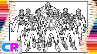 Spiderman All Colors and Styles Coloring Pages/Clarx & Harddope - Castle [NCS Release]
