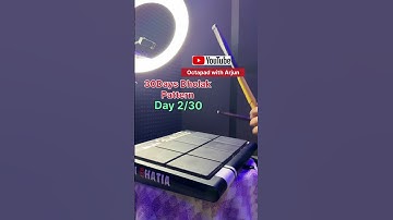 Roland SPD20 Pro | 30 Days Dholak Patch Tutorial | Pattern DAY 2/30 | #octapad #dholak #spd20pro