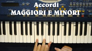 Vignette de la vidéo "Suoniamo INSIEME gli ACCORDI (per Piano - Pianola - Tastiera - Melodica)"