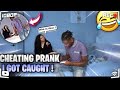 Caught cheating prank on Girlfriend😂 (she tased me😱🤦🏿‍♂️)