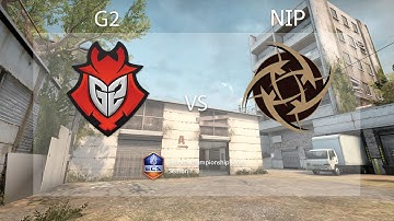 CS:GO NiP vs G2   Map 1   Cache ECS Season 1 Finals