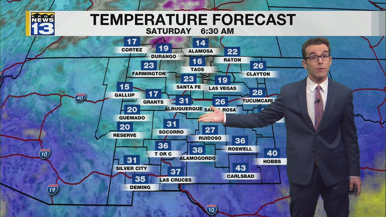 Gusty start with northern rain/snow & colder air