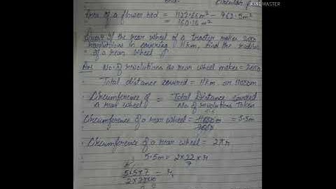 Chapter - 15 , "Perimeter and Area" , Exercise- 15.3🙏