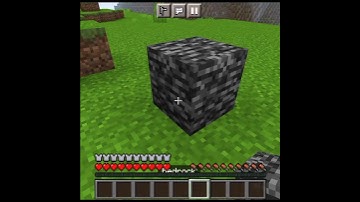 How To Mine Bedrock In Minecraft  || PhysoCraft || #shorts  #minecraft #bedrock