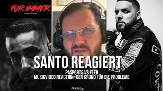 Santo REAGIERT / Pa Sports VS Fler ... Die Ganze Problematik
