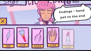 LOVEMONEY GAME all endings no blur | hand pad to the end