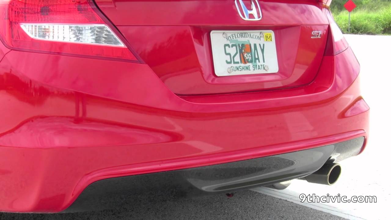 2012 Civic Si Ultimate Racing Downpipe & Exhaust 9thcivic.com