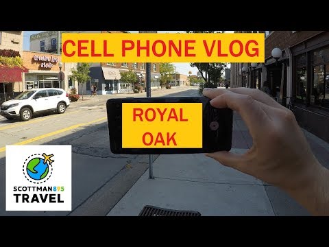 A Travel Vlog Filmed with MY PHONE | Royal Oak Michigan Vlog