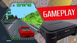 Autobahn Tokio Panasonic 3DO Gameplay - Very Rare Racing Game screenshot 1