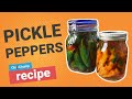 How to Pickle Chilli Peppers. Easy and Tasty!