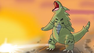 Tyranitar King of the Pocket Monsters (colored version) Tyranitar King of the Pocket Monsters (colored version)