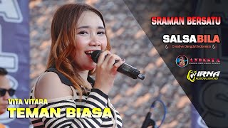 TEMAN BIASA ~ VITA VITARA ~ SALSABILA LIVE PEMUDA SRAMAN BERSATU