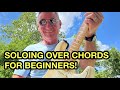 Easy tips and tricks to become a better guitar player and solo over chords.
