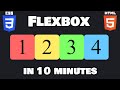 Learn CSS flexbox in 10 minutes! 💪