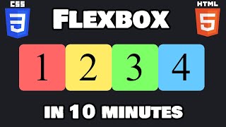 Learn CSS flexbox in 10 minutes!