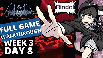 NEO: The World Ends with You - Full Walkthrough Week 3 - Day 8 (No Commentary)