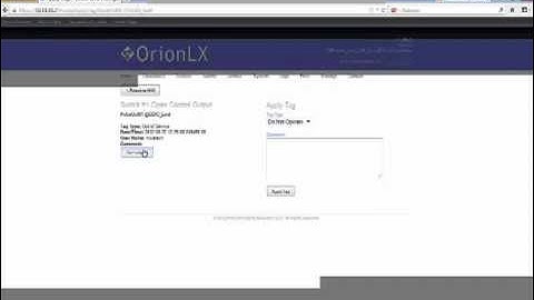 Orion WEBserver Webinar